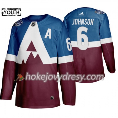 Dětské Hokejový Dres Colorado Avalanche Erik Johnson 6 Adidas 2020 Stadium Series Authentic